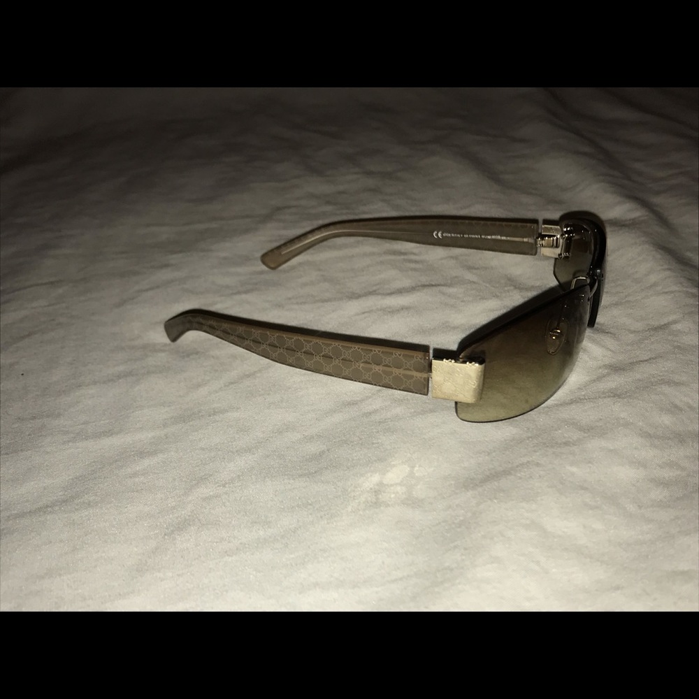 Brown Gucci sunglasses - Picture 5 of 13